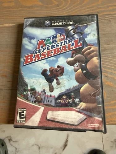 Nintendo Mario Superstar Baseball GameCube Sports Baseball Complete w/ Manual