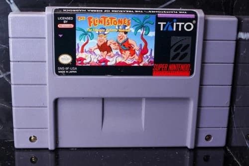 The Flintstones: Treasure of the Sierra Madrock (Super Nintendo, SNES) Tested