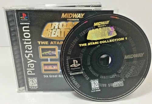 Sony Playstation 1 PS1 Midway Presents Arcade's Greatest Hits The Atari Collect