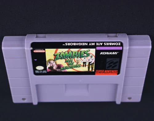 Zombies Ate My Neighbors Super Nintendo SNES 100% Authentic, Tested, and Cleaned