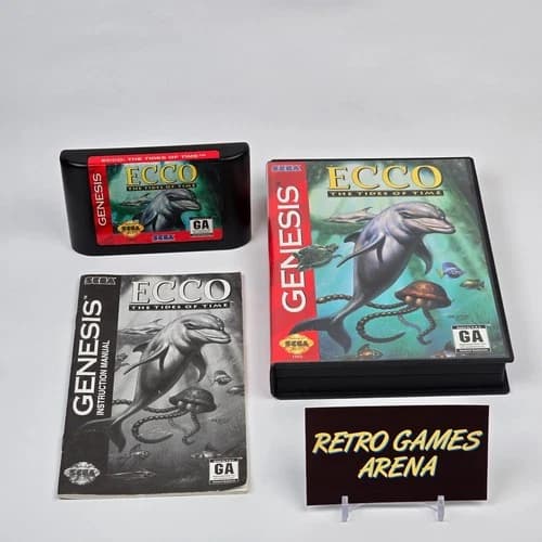 Ecco: The Tides of Time (Sega Genesis) CIB COMPLETE