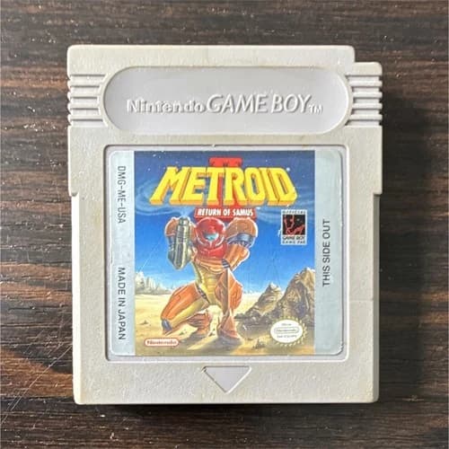 Nintendo Metroid II: Return of Samus Game Boy NTSC-U/C Metroid Series