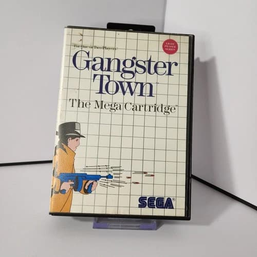 Gangster Town (Sega Master System) - Tested, Complete