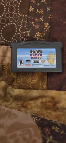 Cartoon Network Block Party Game Boy Advance! Cleaned, Tested, Working!