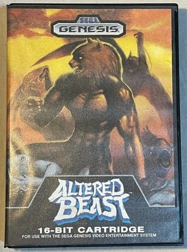 Altered Beast (Sega Genesis, 1989) CIB