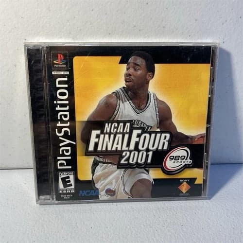989 Sports NCAA Final Four 2001 PlayStation 1 Basketball Game, E, NTSC-U/C, 2000