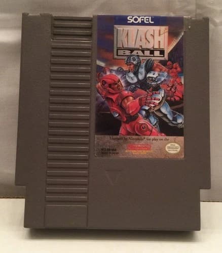 Klash Ball Nintendo Entertainment System, 1991 Authentic NES , Tested & Working