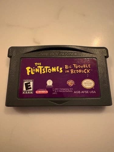 Flintstones Big Trouble In Bedrock Gameboy Advance Tested