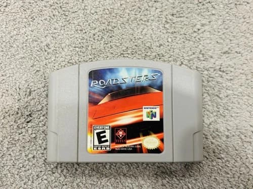Roadsters - Nintendo 64 N64 - Game Cart Only Tested and Working