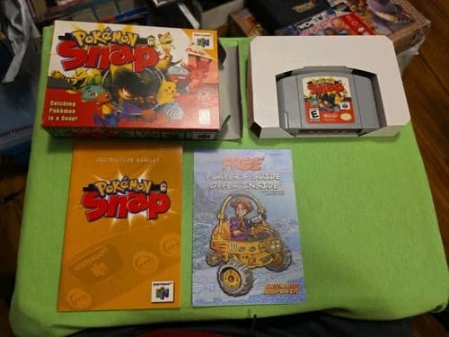 Pokemon Snap (Nintendo 64 | N64) Authentic Complete in Box CIB Excellent