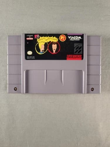 MTV's Beavis and Butthead, SNES, Loose, Authentic!