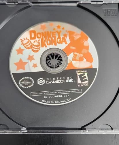Donkey Konga Nintendo GameCube, 2004 Disc/Game Only Tested & Works