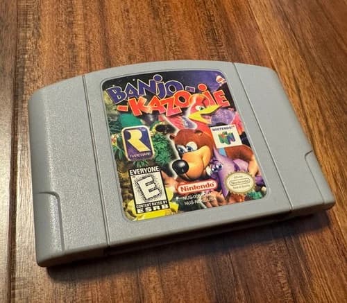 Banjo-Kazooie (Nintendo 64, 1998) N64 Cartridge Only - Tested