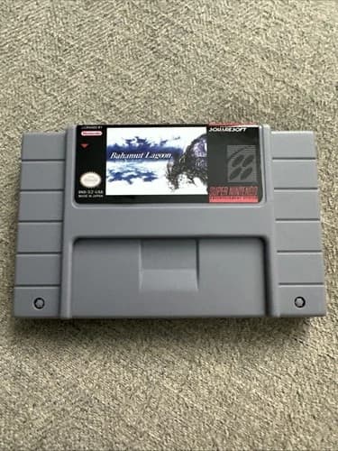 Bahamut Lagoon SNES Super Nintendo Cartridge NTSC English. Tested. USA Seller!