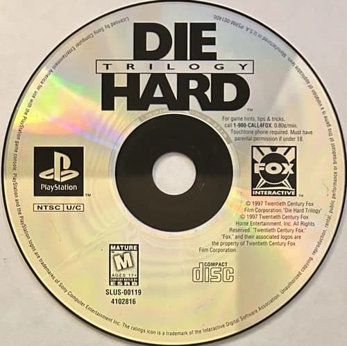Die Hard Trilogy (Sony PlayStation 1, PS1) DISC ONLY | NO TRACKING | M2067