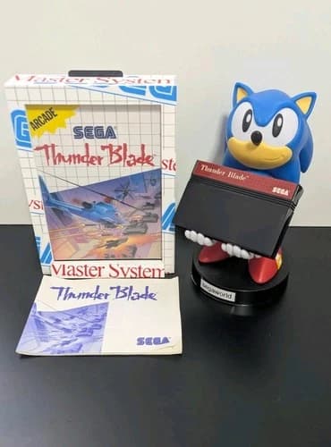 Sega Master System THUNDER BLADE Retrogame CIB