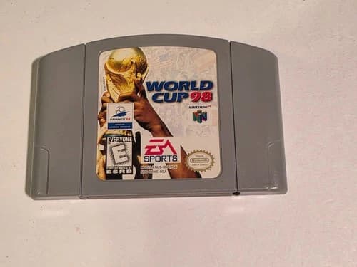 World Cup 98 (Nintendo 64 N64, 1998) ☆ Authentic ☆