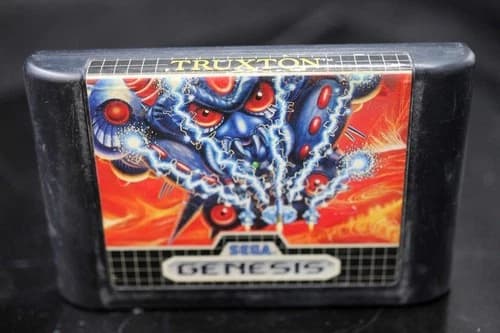 Truxton Sega Genesis Game Tested/Working - Cart Only - RARE! Authentic