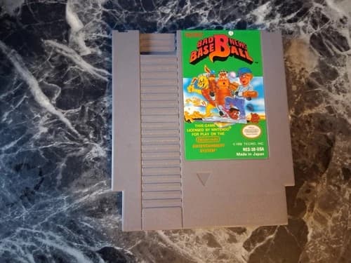 Bad News Baseball Nintendo NES Authentic Tested Contacts Cleaned