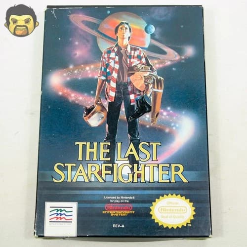 The Last Starfighter NES CIB Nintendo Entertainment System 1989 Complete Manual