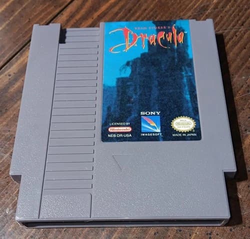Bram Stoker's Dracula Nintendo NES 1993 Authentic Tested Minty Collector Quality