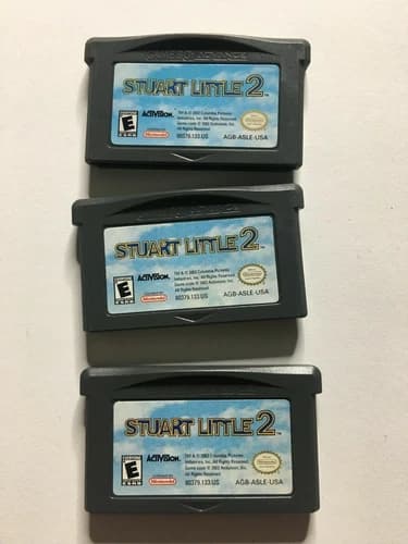 STUART LITTLE 2 - GAMEBOY ADVANCE - GAME ONLY - FREE S/H - (GD)