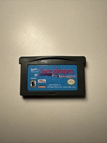 Barbie Horse Adventures Blue Ribbon Race Game Boy Advance (GBA) • Cartridge Only