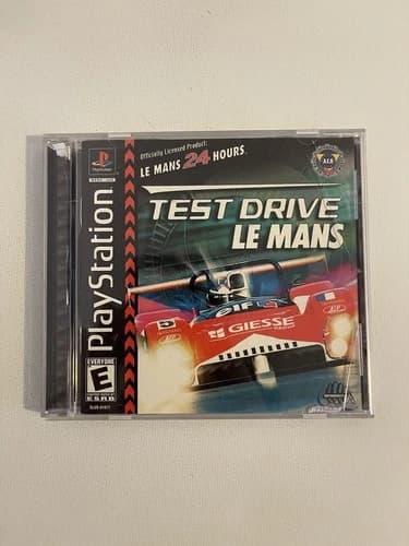 Test Drive Le Mans (Sony PlayStation 1) PS1 CIB Complete
