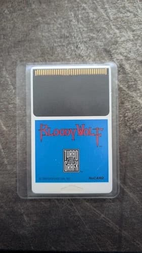 Bloody Wolf (TurboGrafx-16, 1990) Authentic HuCard Only