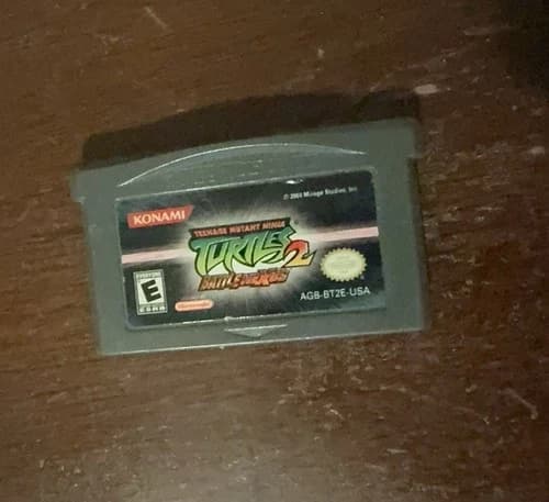 Teenage Mutant Ninja Turtles Battle Nexus 2 Nintendo Gameboy Advance GBA Tested