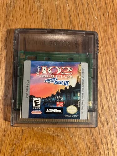 102 Dalmatians Puppies to the Rescue Nintendo Gameboy Color Authentic