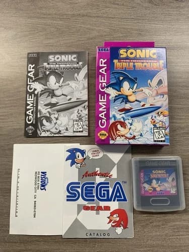 Sonic the Hedgehog: Triple Trouble (Sega Game Gear, 1994) Tested C