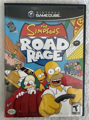Simpsons Road Rage (Nintendo GameCube, 2001)