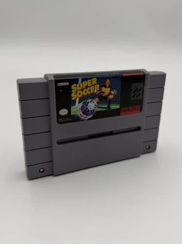 Super Soccer SNES Super Nintendo Game Cartridge Tested Working OEM
