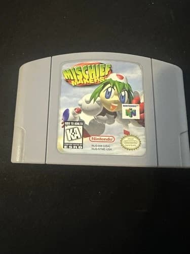 Mischief Makers (N64) Cartridge Only Fast shipping! Good Condition!