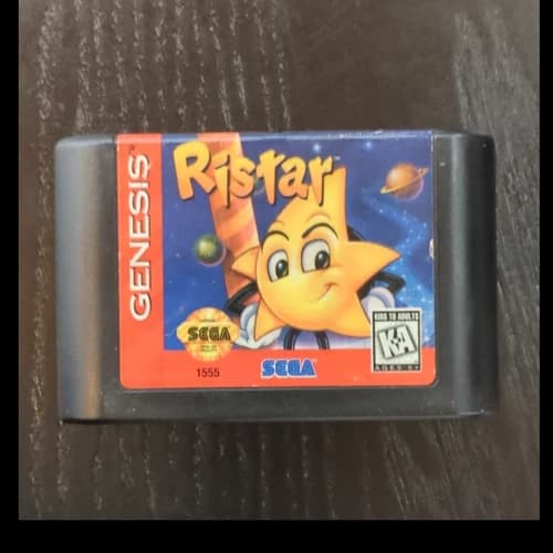 SEGA Ristar Sega Genesis Video Game Cartridge Only!