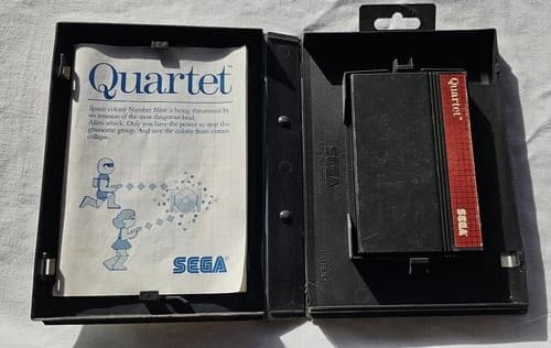 Quartet (Sega Master System, 1987) Complete!