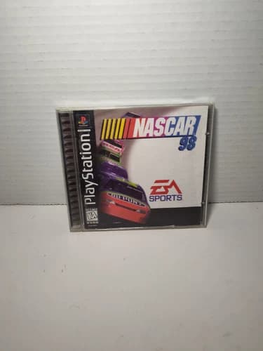 NASCAR 98 PS1 PlayStation 1 Complete CIB Tested Very Good