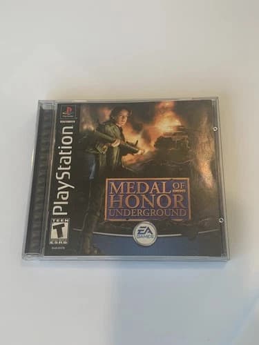 Medal of Honor: Underground PS1 PlayStation 1 Complete - Tested - Acceptable