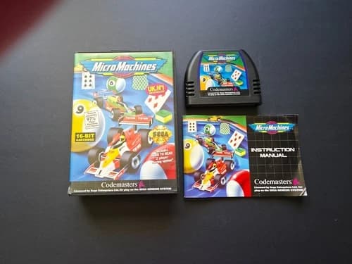 Micro Machines (Sega Genesis, 1993) CIB