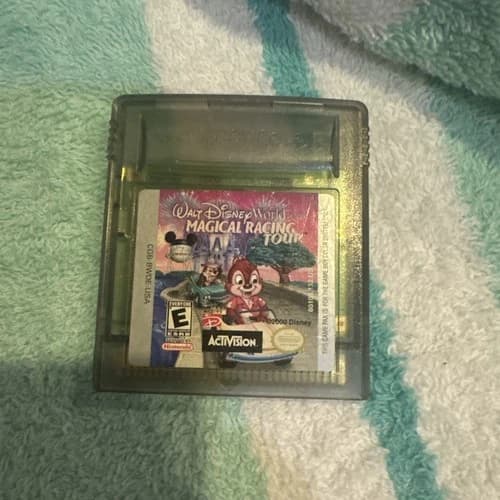 Walt Disney World Quest: Magical Racing Tour (Nintendo Game Boy Color, 2000)
