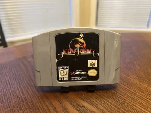 Mortal Kombat 4 Nintendo 64 N64 TESTED & WORKS