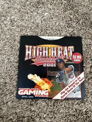 Computer Gaming World Demo Disc April 2000 High Heat Baseball 2001