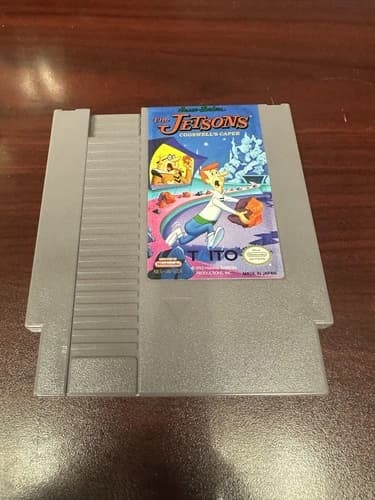 Jetsons Cogswell's Caper Nintendo Entertainment System NES Authentic Clean Pins