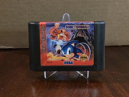 SONIC SPINBALL - SEGA GENESIS - Cartridge Only - 1993
