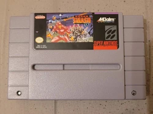 Super Smash T.V. - Super Nintendo SNES - Cartridge Only, Tested and Working!