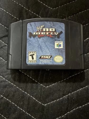 WWF No Mercy Nintendo 64 Game Authentic N64 Cartridge
