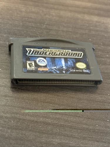 Need for Speed: Underground (Nintendo Game Boy Advance, 2003) GBA Tested Cart