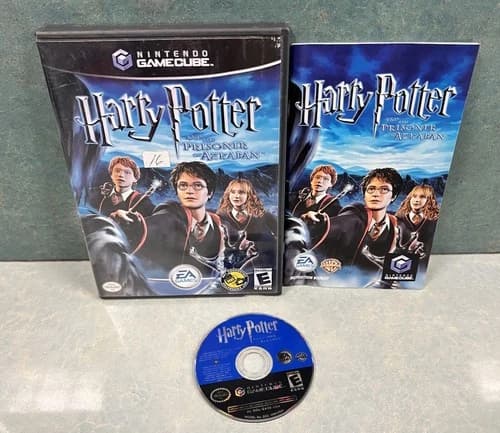 Harry Potter and the Prisoner of Azkaban (Nintendo GameCube, 2004) Complete CIB