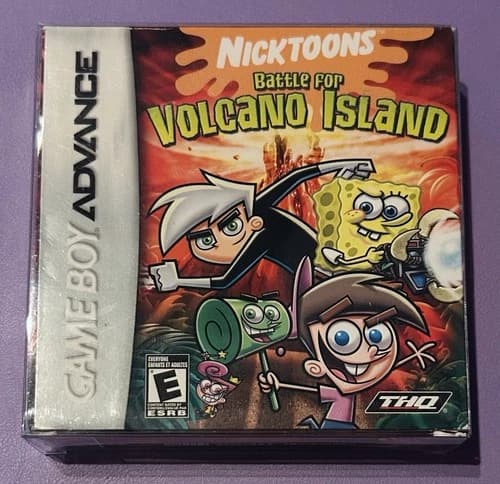Nicktoons Battle for Volcano Island GBA (CIB)